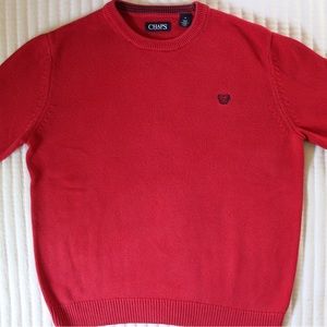 Red Men’s Chaps Sweater